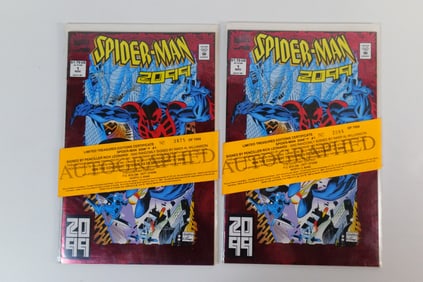 Spider-Man 2099 #1 (x2) Signed