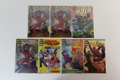 Lot of 7 Wizard Ace Edition Comics