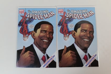 Lot of 2 Amazing Spider-Man #583 Comics