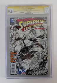 Superman Unchained #1 - 4x Signed