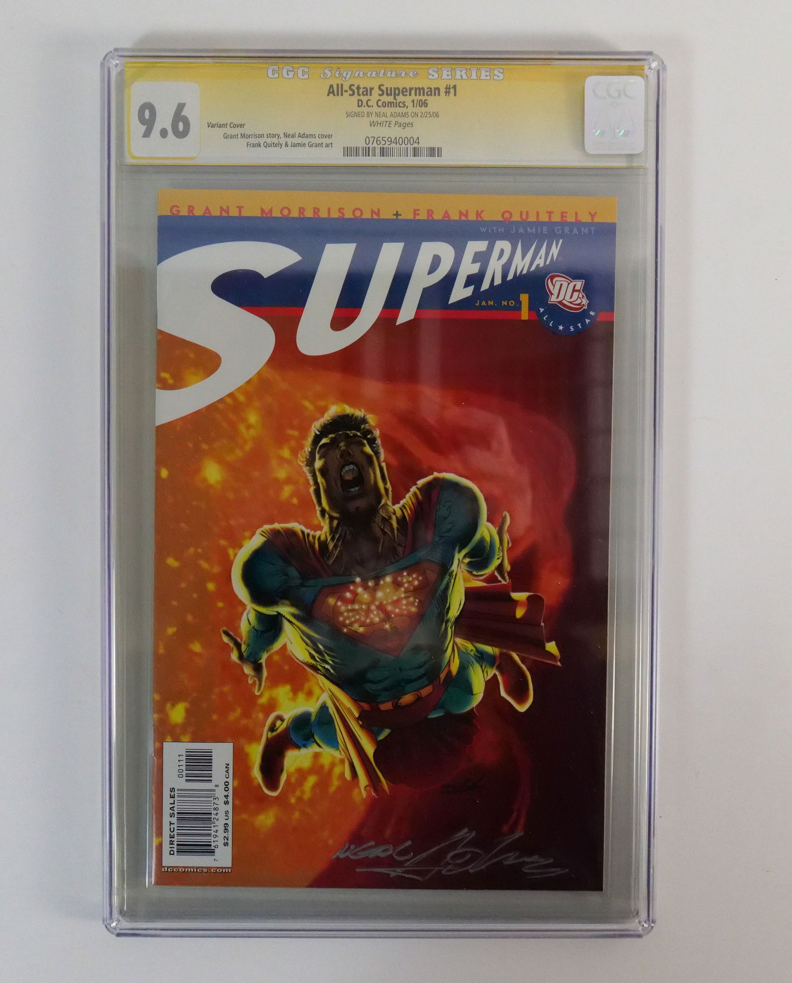 All-Star Superman #1 - Signed by Neal Adams (1 of 8)