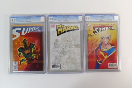 Lot of 3 CGC Graded Comics