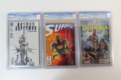 Lot of 3 CGC Graded Comics