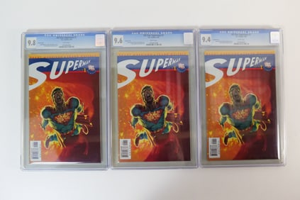 Lot of 3 CGC All-Star Superman Graded Comics