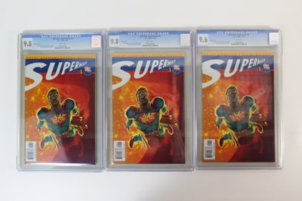 Lot of 3 CGC All-Star Superman Graded Comics