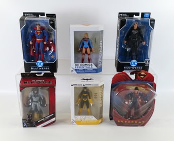 Lot of 6 DC Action Figures