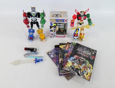 Lot of Voltron Toys