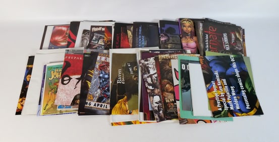 Lot of Movie and Comic Related Promos Posters