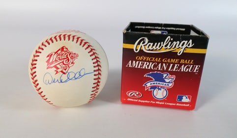 Derek Jeter Autographed Baseball