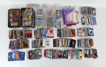 Large Lot of Pop Culture Trading Cards