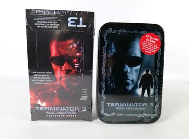 Lot of 2 Terminator 3 Sealed Trading Card Boxes