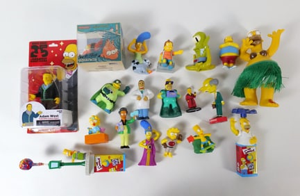 Lot of The Simpsons Collectibles