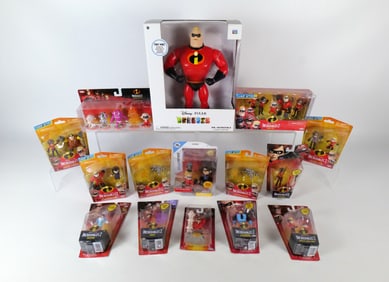 Lot of The Incredibles Collectibles