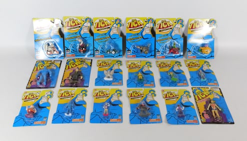 Lot of The Tick Small Scale Figures