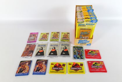 Lot of Sealed Trading Cards/Stickers
