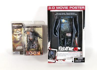 Lot of 2 McFarlane Friday the 13th Toys