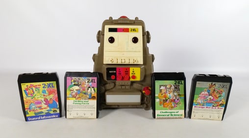 Vintage Mego 2XL Talking Robot 8 Track Player