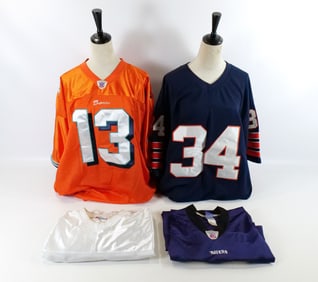 Lot of 4 NFL Jerseys