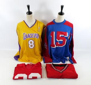 Lot of 4 Sports Jerseys