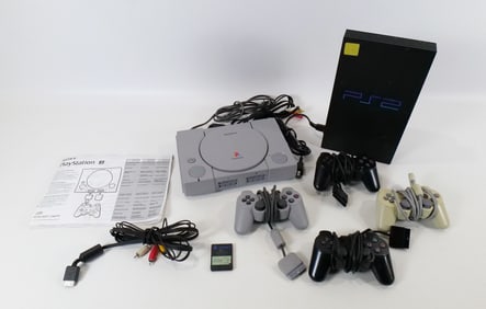 Lot of Video Game Systems