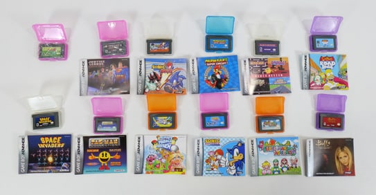 Lot of 12 Nintendo Game Boy Advance Games