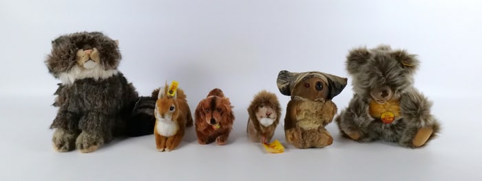 Lot of Steiff Animals