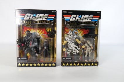 Lot of 2 G.I. Joe 25th Anniversary Figures w/Custom