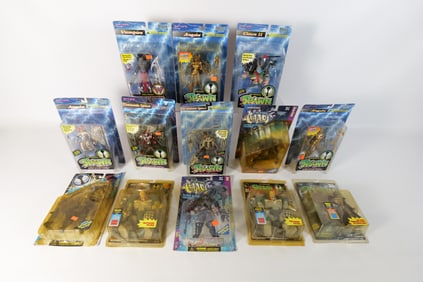 Lot of 13 Spawn, Wetworks, and Total Chaos Action Figures
