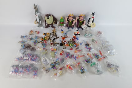 Lot of PVC and Plastic Figures