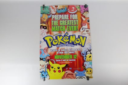 Lot of 4 Pokémon The First Movie Teaser Posters