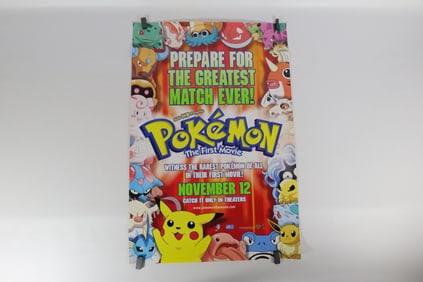 Lot of 4 Pokémon The First Movie Teaser Posters