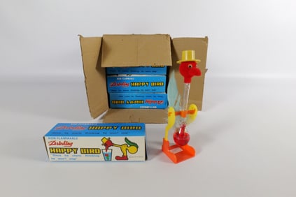 Lot of 24 Drinking Happy Bird Toys