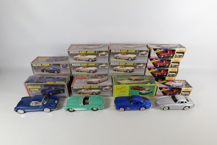 Lot of 16 Tin Friction Large Cars