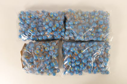 Lot of Approx. 550 World Globe Keychains