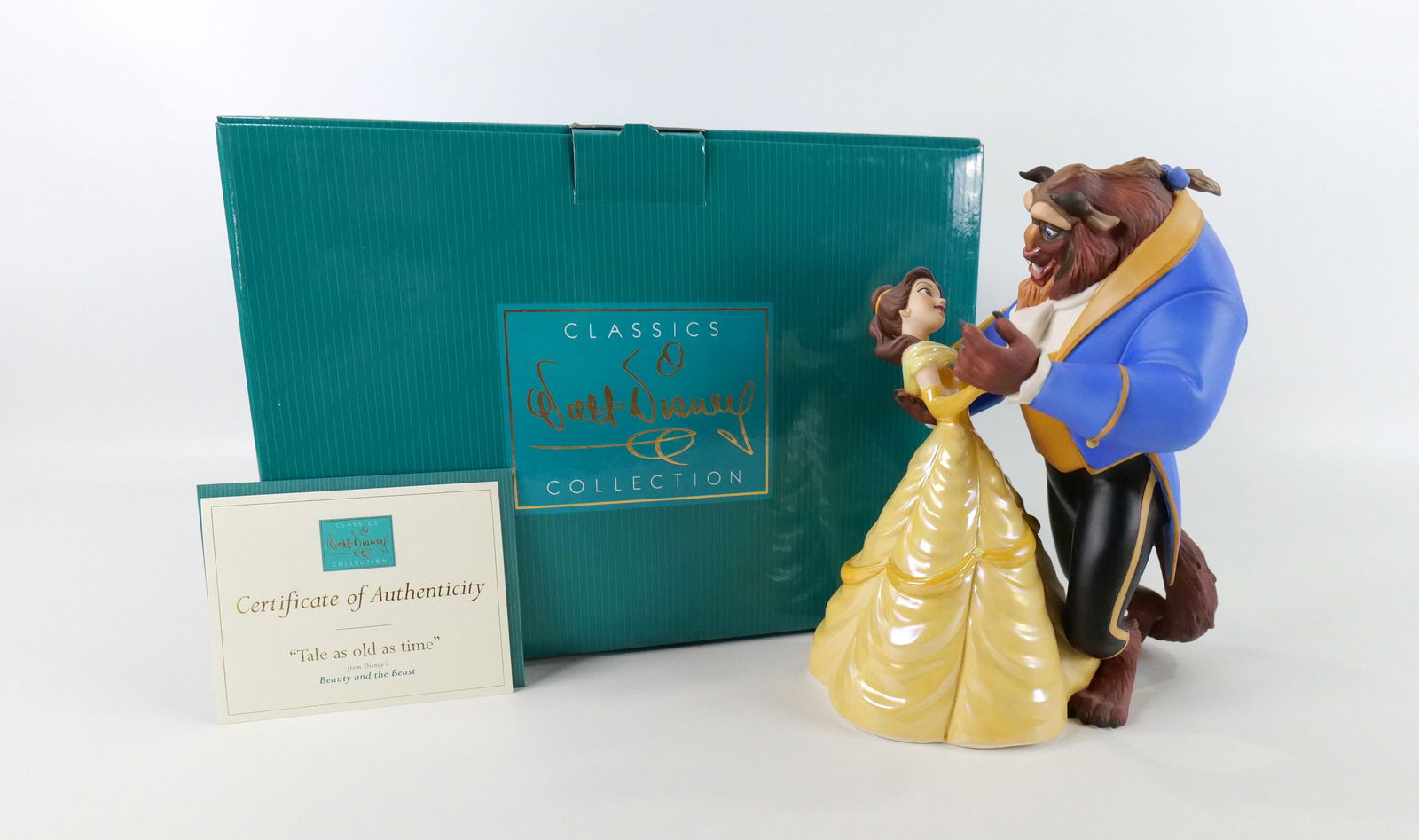 WDCC "Tale as Old as Time" Beauty and the Beast Figurine (1 of 14)
