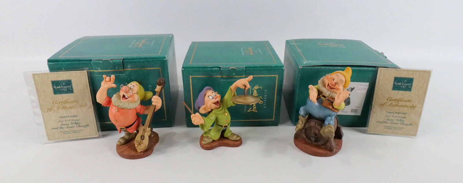 Lot of 3 WDCC Snow White Figurines (1 of 12)