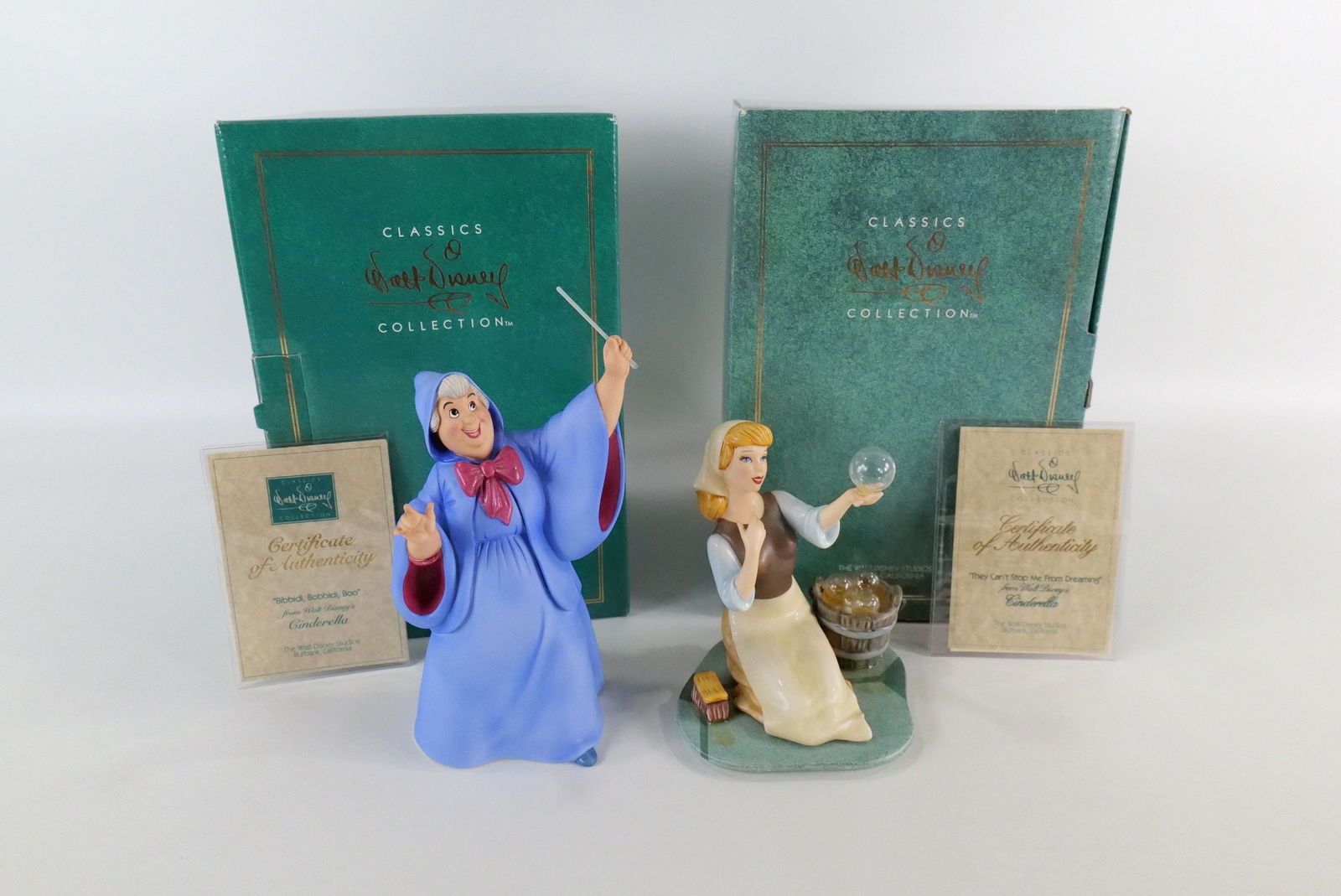 Lot of 2 WDCC Cinderella Figurines (1 of 20)