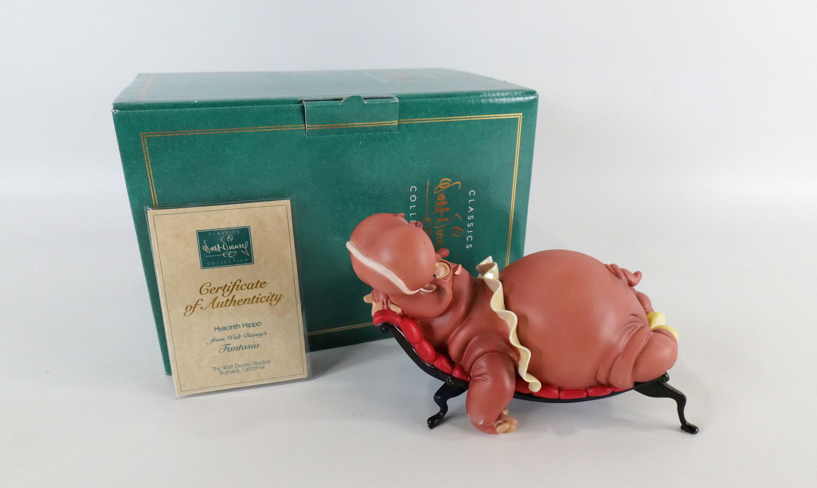 WDCC "Hyacinth Hippo" Fantasia Figurine (1 of 13)