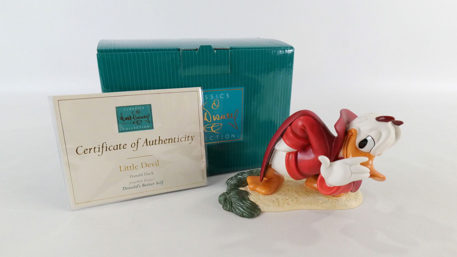 WDCC "Little Devil" Donald's Better Self Figurine (1 of 11)