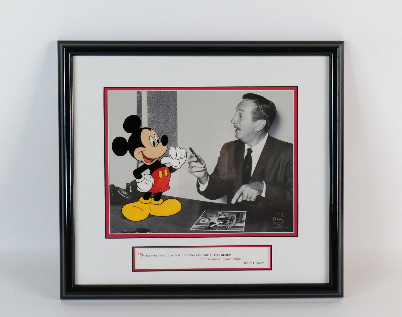 Walt and Mickey Sericel - Making Magic Together (1 of 9)