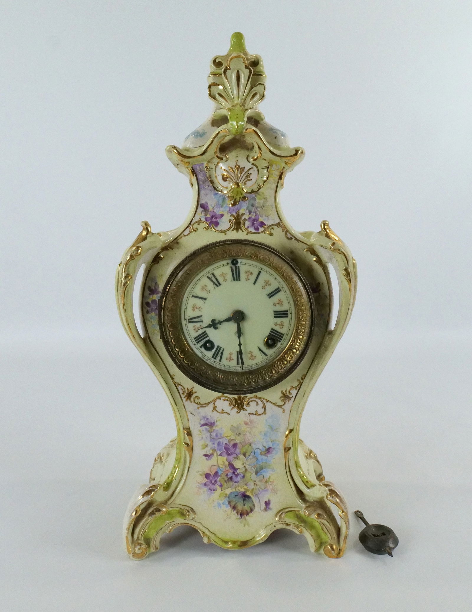 Royal Bonn Porcelain Mantle Clock (1 of 10)