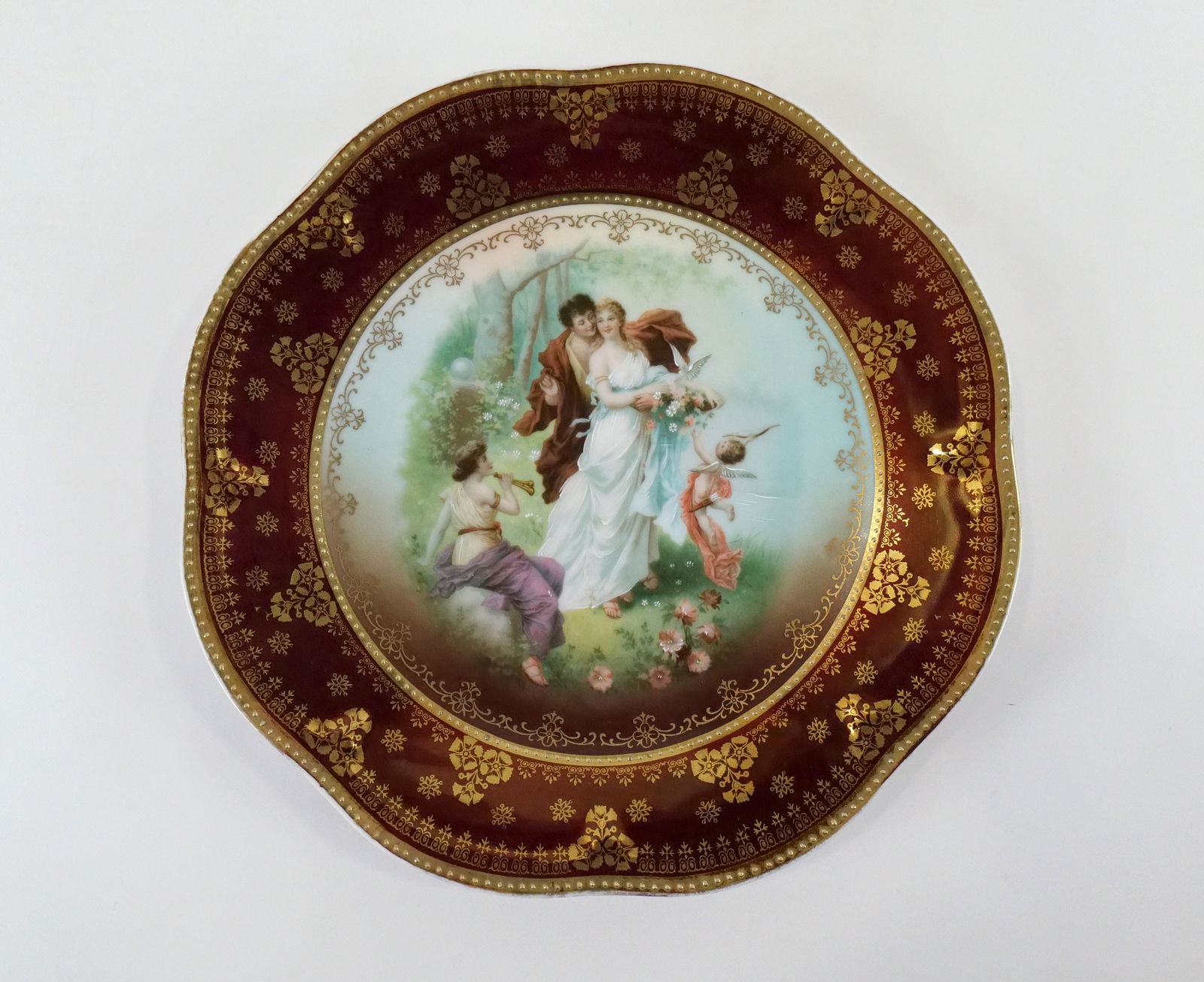 19th Century Royal Vienna Portrait Cabinet Plate (1 of 5)