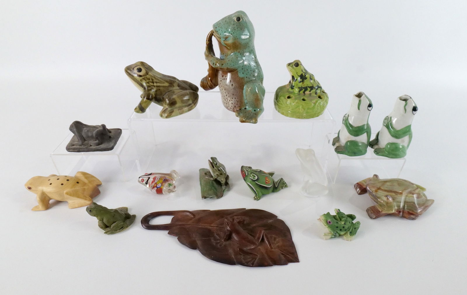 Group Lot of Frog Figurines (1 of 12)