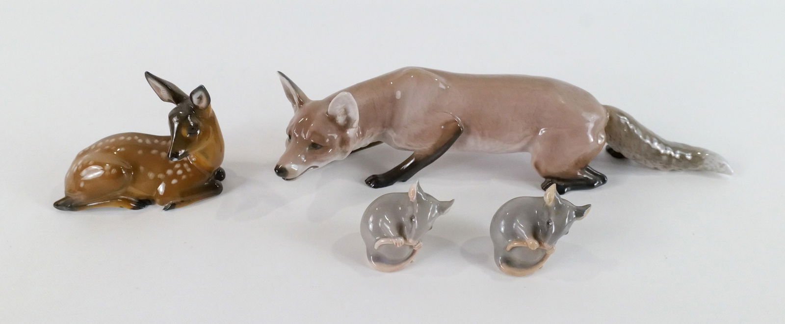 Group Lot of Porcelain Animal Figurines (1 of 15)