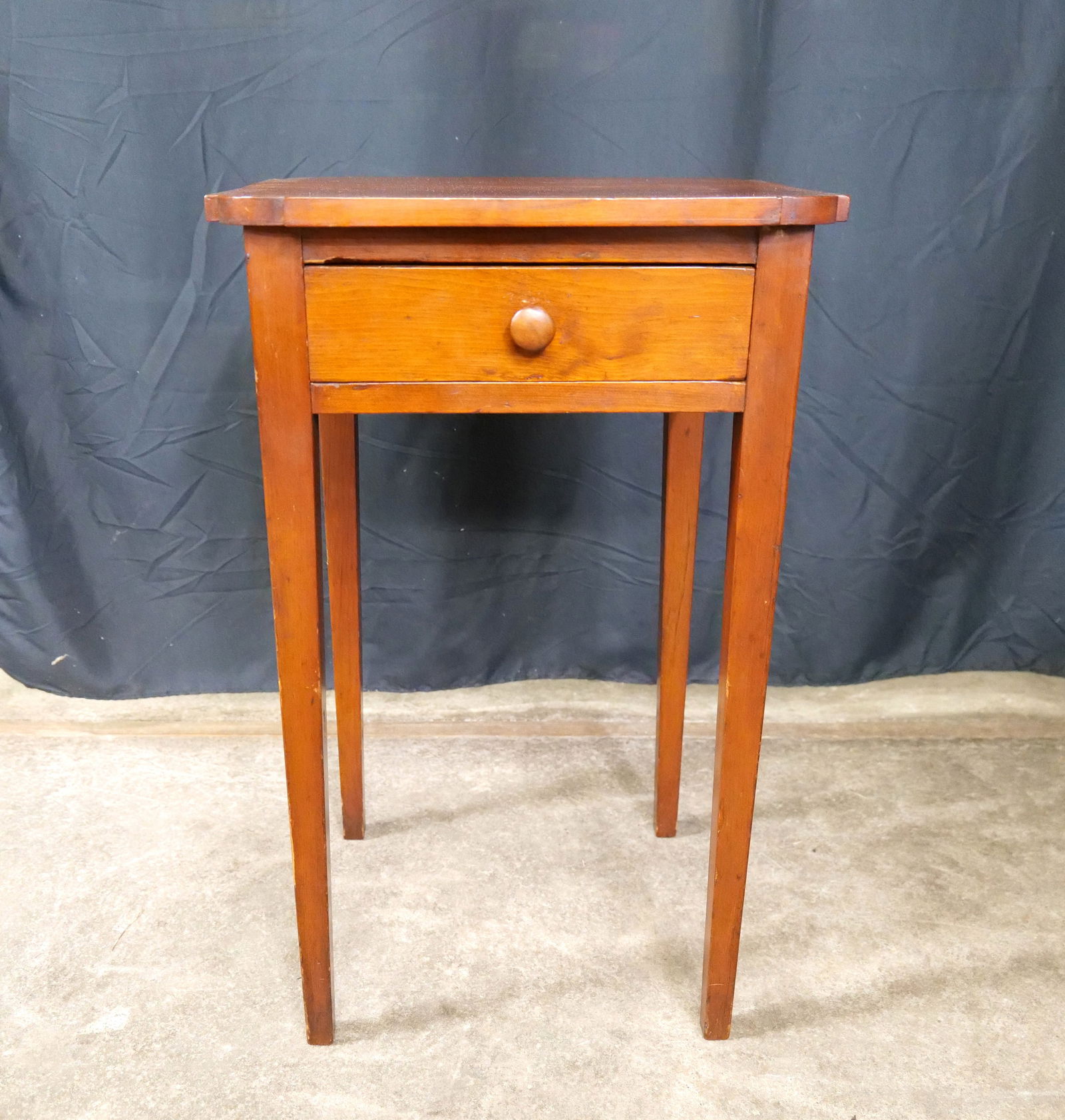 19th Century Pencil Inlaid One Draw Stand (1 of 10)