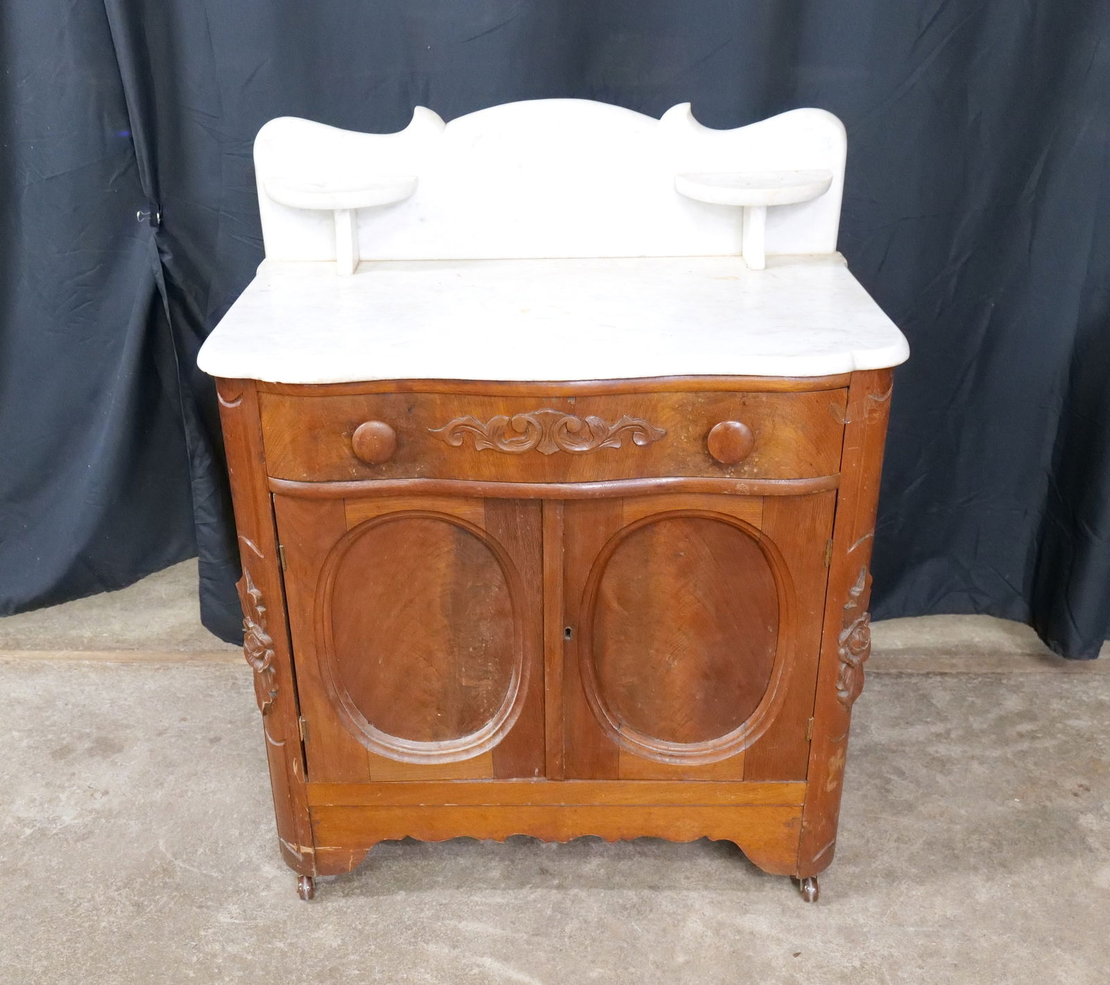 Victorian Marble Top Wash Stand (1 of 8)