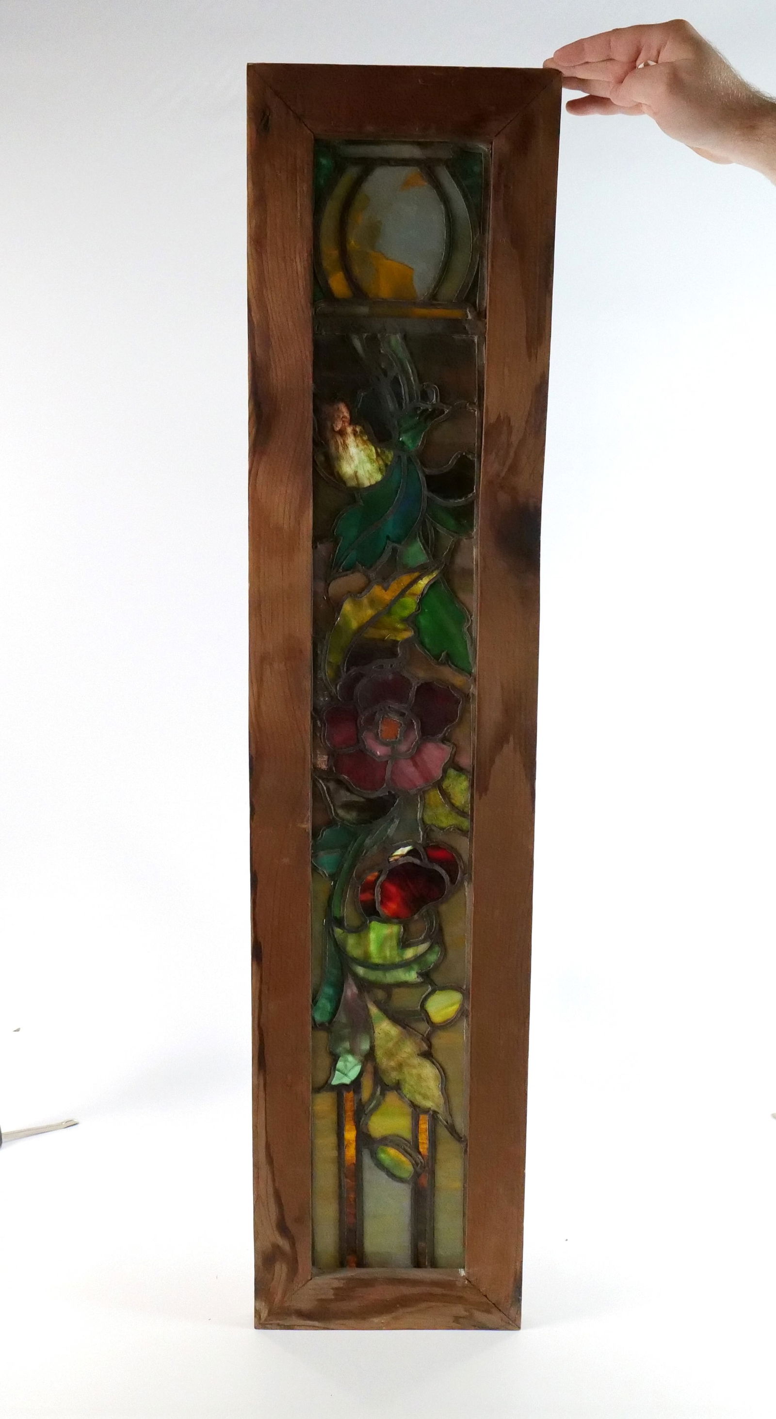 Antique Stained Glass and Lead Window (1 of 9)