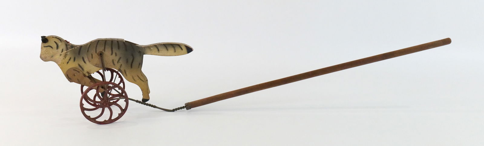 Antique Wood and Tin Pull Toy (1 of 9)