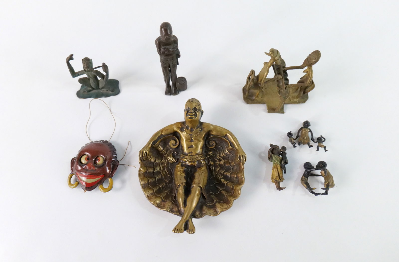 Group Lot of Metal Figurines (1 of 11)