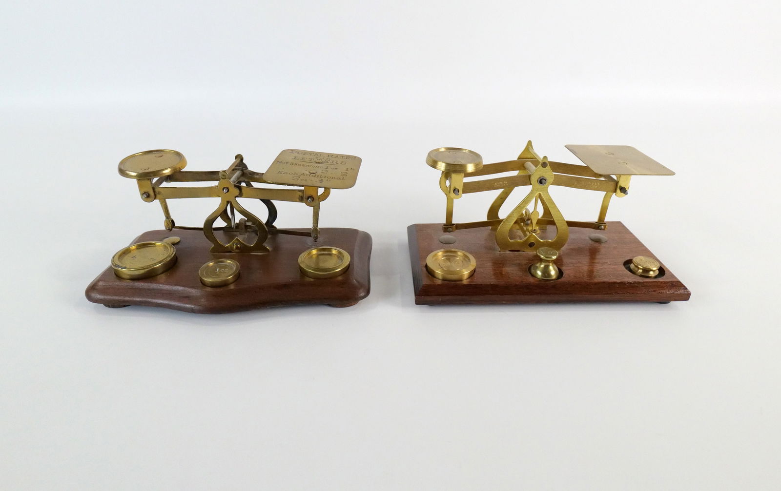 Lot of 2 English Balance Postal Scales (1 of 16)